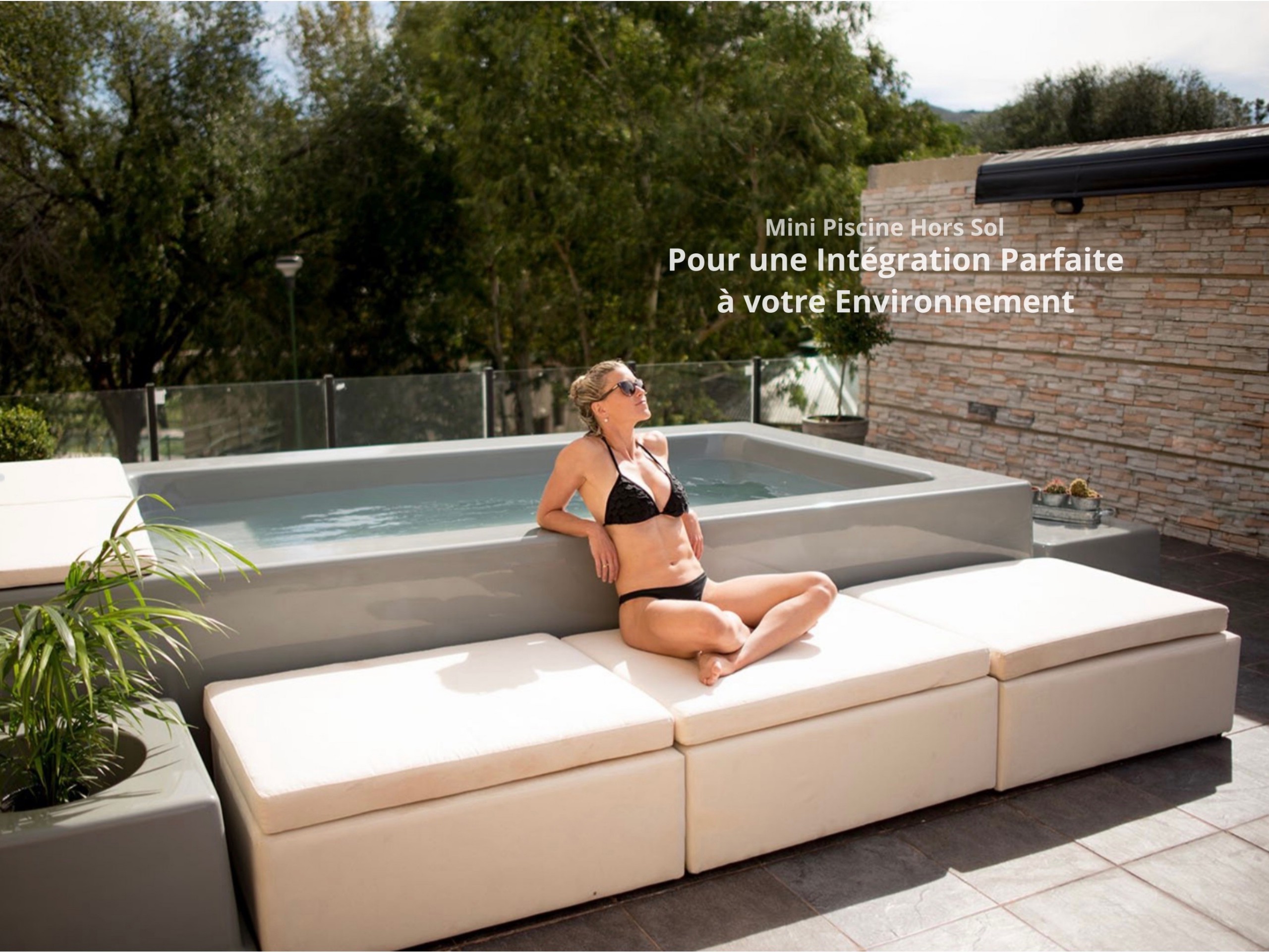 mini piscine transat