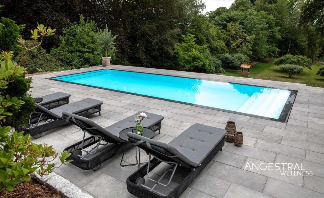 piscine à débordement